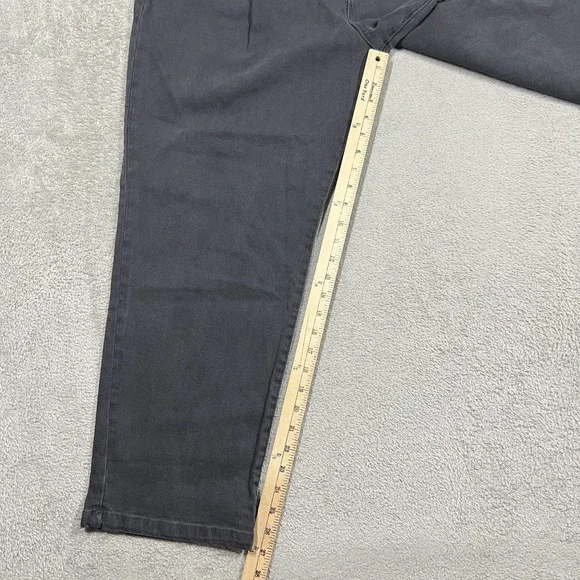 Roucha Jeans Womens Size D 16-18 Over 5'4 Dada Gray Pleated Ankle New - Picture 2 of 16